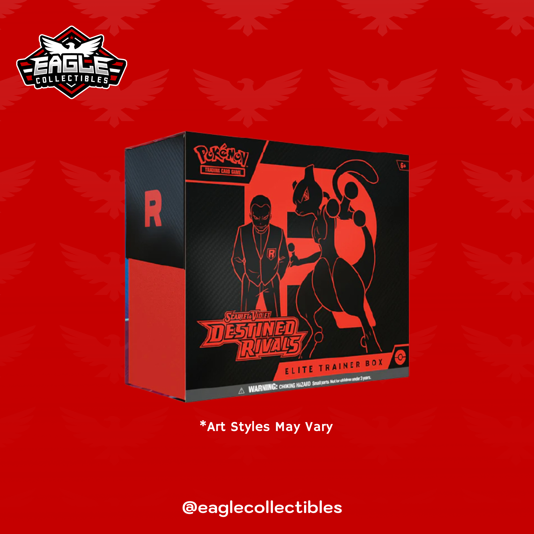 Destined Rivals Elite Trainer Box - ETB – Eagle Collectibles