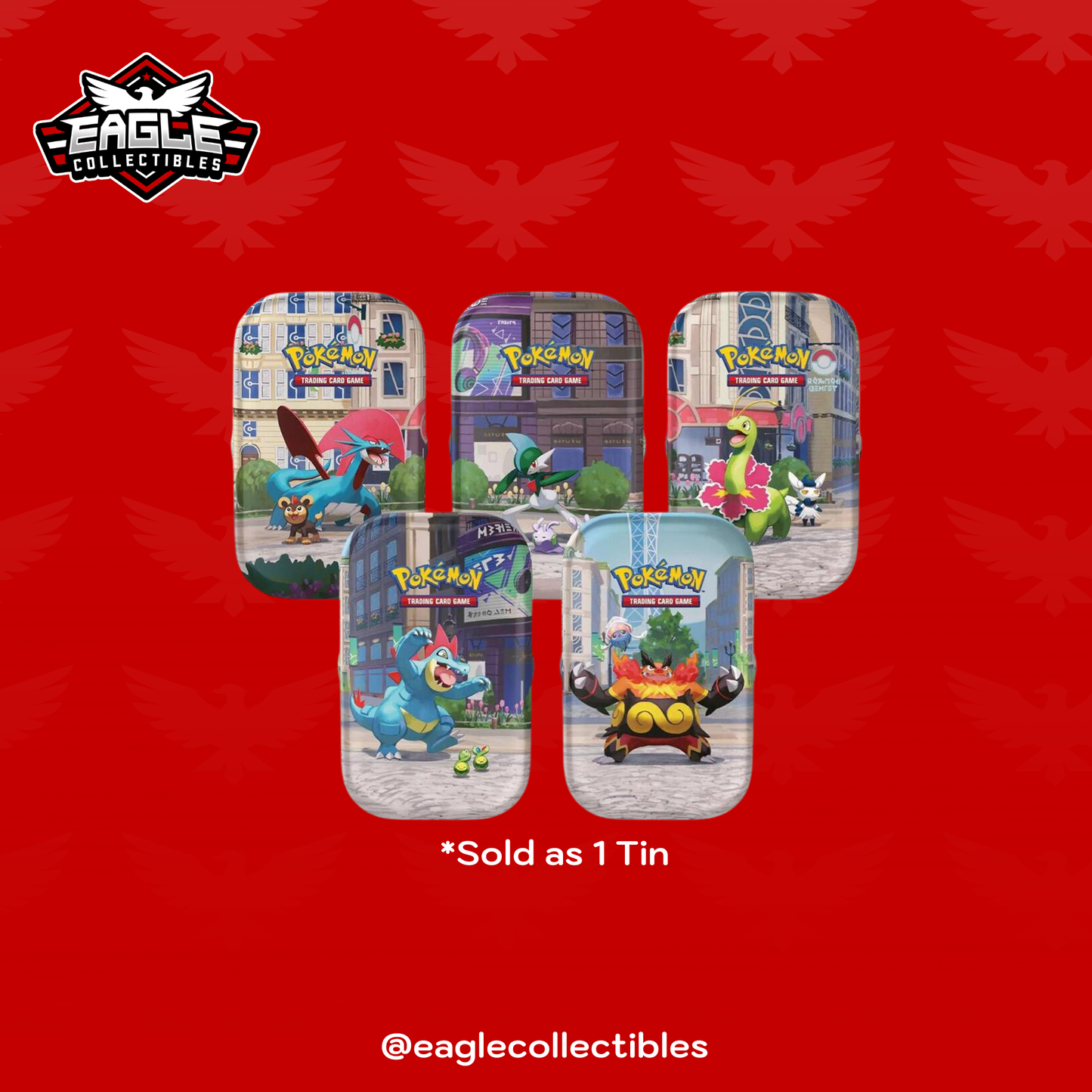 Lumiose City Mini Tin - Arts Vary