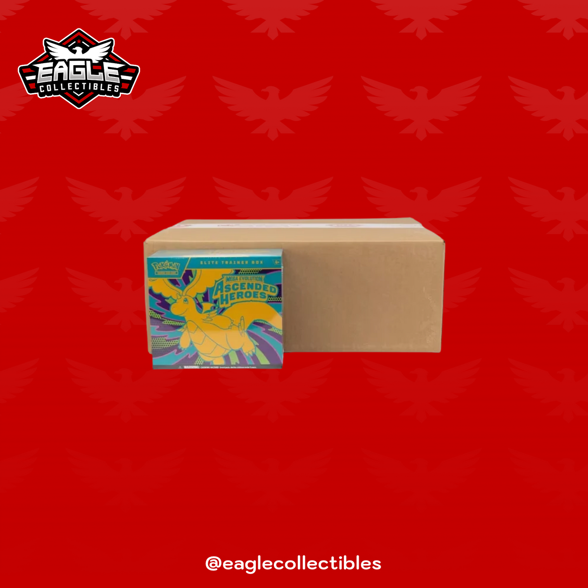 Ascended Heroes ETB Case - 10ct Sealed