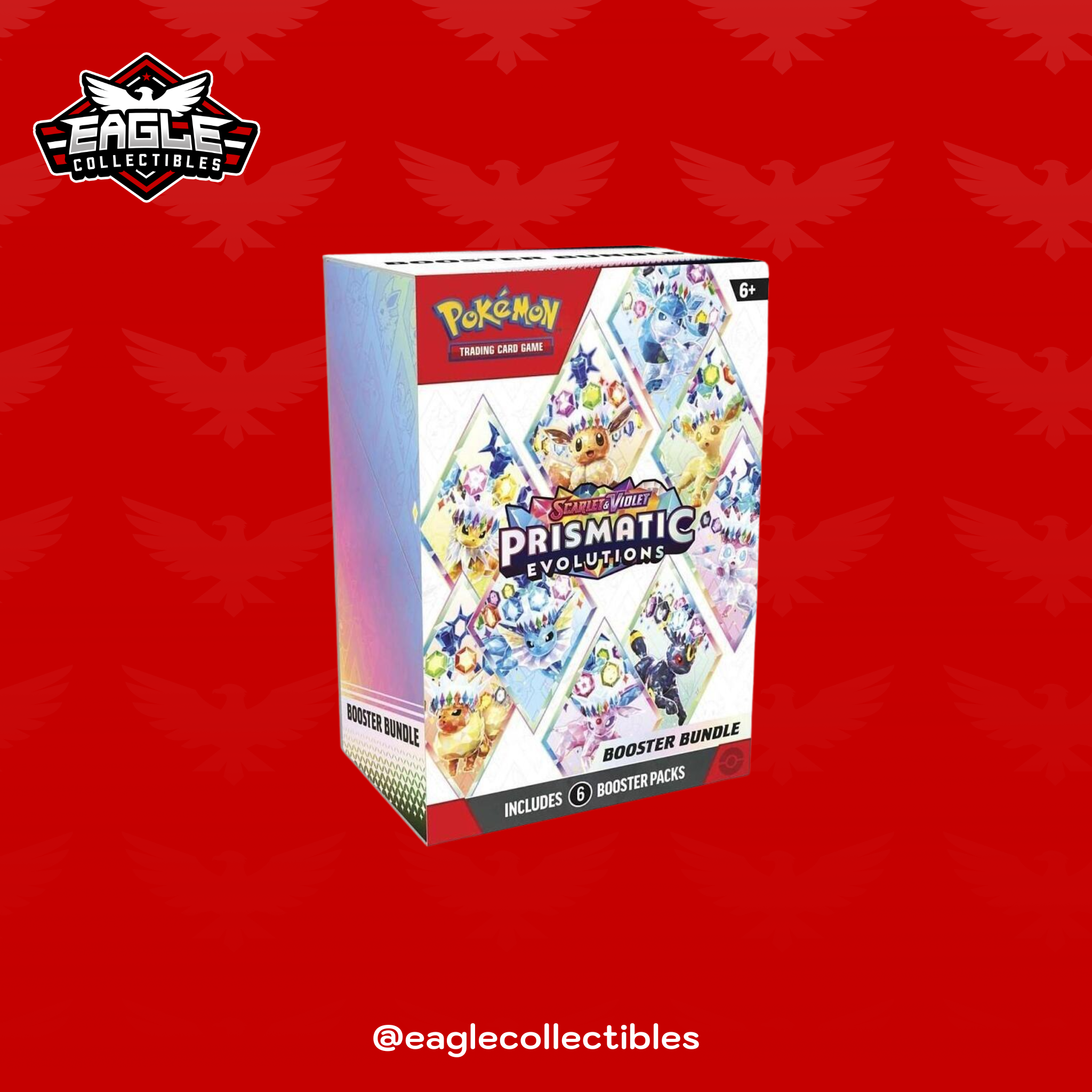 prismatic evolutions booster box 36 pack Prismatic Evolutions Booster Bundle – Eagle Collectibles