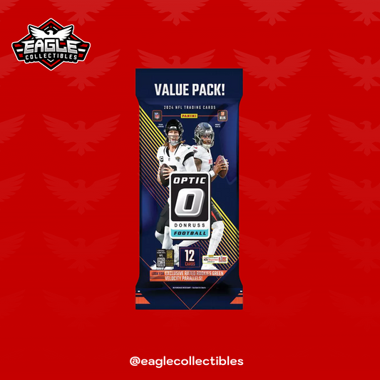 2024 Panini NFL Donruss Optic Football Trading Card Value Pack