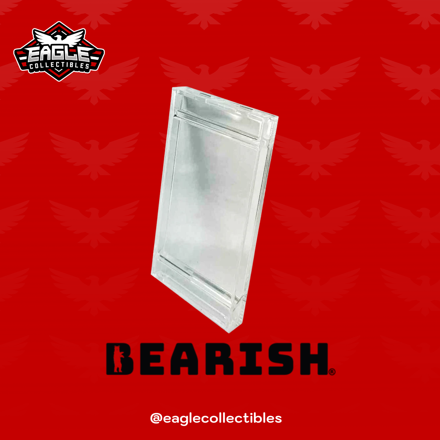 Bearish Booster Pack Acrylic Case