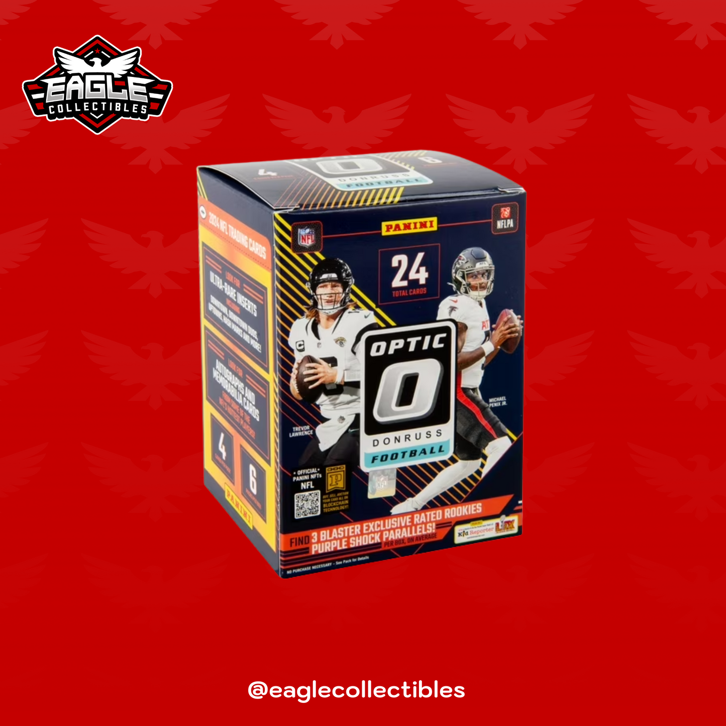 2024 Panini Donruss Optic Football Blaster Box