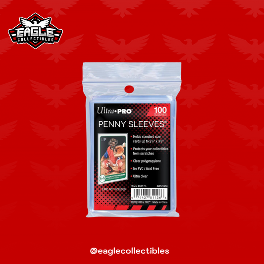 Ultra Pro - 2.5" x 3.5" Soft Trading Card Penny Sleeves - 100 count