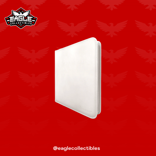Vivid 12-Pocket Binder - White