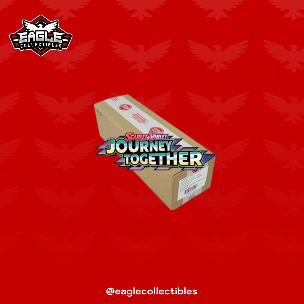 Journey Together Booster 6-Box Case SEALED (Non-Enhanced)